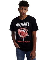 Disney - T-Shirt The Muppets Ready To Rock - Lyst