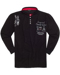 Lavecchia - Sweatshirt Übergrößen Shirt LV-2025 Polo Langarmshirt - Lyst