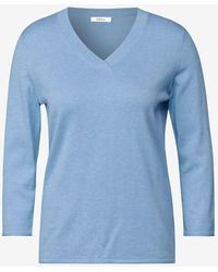 Cecil - Ausschnitt- V-Neck Pullover (1-tlg) - Lyst