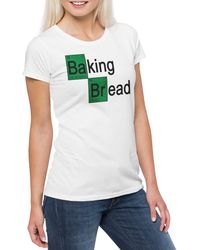Urban Backwoods - Print-Shirt Baking Bread T-Shirt Bäcker Brot Backen Breaking Konditorei Berf - Lyst