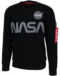 Alpha Industries - Sweatshirt NASA Reflective Sweater (1-tlg) - Lyst