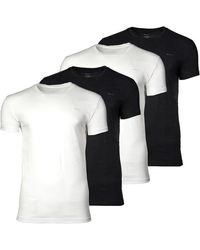 GANT - T-Shirt Baumwolle (Packung, 4er Pack) - Lyst