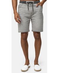 INDICODE - Jeansshorts Ettore 5 Taschen und elastischem Bund mit Kordelzug - Lyst