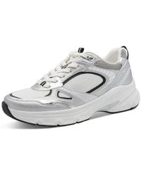 Tamaris - Plateausneaker, Freizeitschuh, Halbschuh, Schnürschuh Mit Besätzen - Lyst