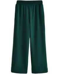 Next - Palazzohose Hose aus Crêpe mit weitem Bein und Paspelierung (1-tlg) - Lyst