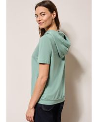 Cecil - T-Shirt mit Kapuze - Lyst
