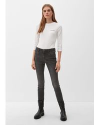 S.oliver - 5-Pocket- Jeans Izabell / Fit / Mid Rise / Skinny Leg - Lyst