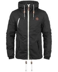 Solid - Kurzjacke Sdtilden Übergangsjacke Mit Kontrastfarbenen Reißverschlüssen - Lyst