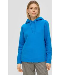 S.oliver - Sweatshirt Kapuzensweater Durchzugkordel - Lyst