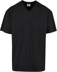 Urban Classics - T-Shirt Organic Oversized V-Neck Tee (1-tlg) - Lyst