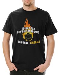 Urban Backwoods - Print- RPG Fireball T-Shirt Role Play Playing Game Pen Paper Retro - Lyst