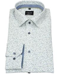 Venti - Langarmhemd Modern Fit leicht tailliert Kentkragen - Lyst