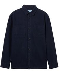 Tom Tailor - T-Shirt washed twill overshirt - Lyst
