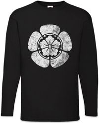 Urban Backwoods - Langarmshirt Clan Mon Logo Langarm T-Shirt Shogun Samurai Ninja Shogunat Japan - Lyst
