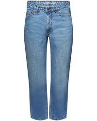 Esprit - Straight- Lockere Retro-Jeans mit mittlerer Bundhöhe - Lyst