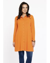 Yoek - Blusentop Bluse Große Größen - Lyst