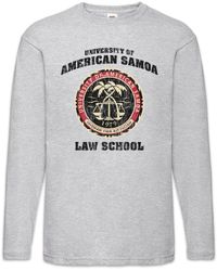 Urban Backwoods - Langarmshirt University of American Samoa Langarm T-Shirt Better Call Law Saul - Lyst