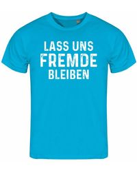 deinshirt - Print- T-Shirt Lass uns Fremde bleiben Funshirt mit Motiv - Lyst