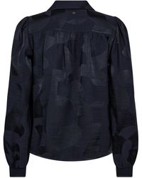 Mos Mosh - Langarmbluse (1-tlg) Drapiert/gerafft - Lyst