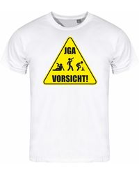 deinshirt - Print- T-Shirt Junggesellenabschied Vorsicht Funshirt mit Motiv - Lyst