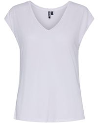 Pieces - T-Shirt - Lyst