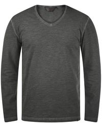 Solid - Langarmshirt Sdcornelio Longsleeve - Lyst