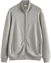 Next - Strickjacke Regular Fit Premium-Pullover mit Reißverschluss (1-tlg) - Lyst
