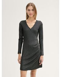 Tom Tailor - Kleid & Schal - Lyst