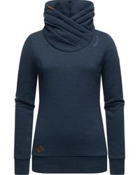 Ragwear - Sweatshirt Anabelka Intl. weicher Sweater mit Kaminkragen - Lyst