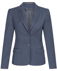 Greiff - Longblazer Modern WITH 37.5® Business-Blazer Regular Dunkelblau - Lyst