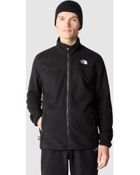 The North Face - Fleecejacke M 100 GLACIER FULL ZIP aus weichem, gebürstetem Mikrofaser-Fleece - Lyst