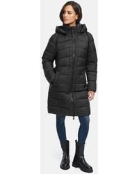 Marikoo - Winterjacke Kaltnäschen Mit Abnehmbarer Kapuze Und Hochschließendem Kragen - Lyst