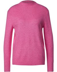 Street One - Strickpullover LTD QR rib detail sweater - Lyst