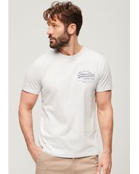 Superdry - T-Shirt CLASSIC VL HERITAGE CHEST TEE - Lyst