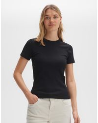 Opus - T-Shirt Samuna Schmal Baumwolle - Lyst