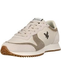 Lyle & Scott - Leno Sneaker Mit Gepolsterter Zwischensohle Und Ikonischem Logo - Lyst