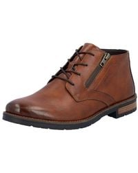Rieker - Schnürstiefelette Business-Stiefelette, Klassik-Boots - Lyst