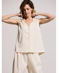 Andijamo-Fashion - Blusentop PURE FLOW BLUSE Material - Lyst