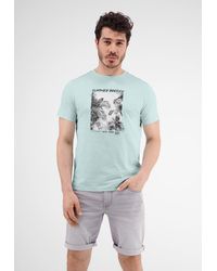 Lerros - T-Shirt mit Fotoprint - Lyst