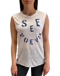 DIESEL - Shirttop T-Solari-B Top - Lyst