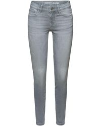Esprit - Skinny-fit- Schmal geschnittene Jeans mit mittlerer Bundhöhe - Lyst