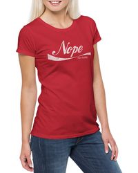 Urban Backwoods - Print-Shirt Nope Cola T-Shirt Gamer Fun Games Gaming Video PC Admin IT (1-tlg) - Lyst