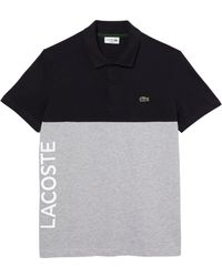 Lacoste - Poloshirt Polo Kurzarmshirt im Colorblock-Style (1-tlg) - Lyst
