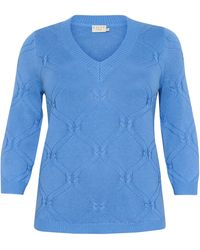 Kaffe - Strickpullover KCcarlie Große Größen - Lyst