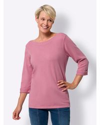 Sieh an! - Strickpullover 3/4 Arm-Pullover - Lyst
