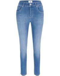 ANGELS - Stretch- JEANS SKINNY light blue used 332 1200.3458 - Lyst