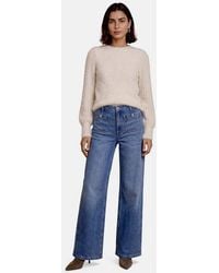 Zero - Strickpullover Damen Mit Stehkragen (1-Tlg) Struktur - Lyst