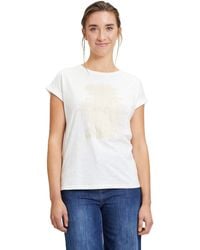 Cartoon - T-Shirt mit Ärmelaufschlag (1-tlg) Placement - Lyst