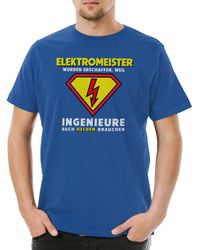 Urban Backwoods - Print- Super Elektromeister T-Shirt Energie Beruf Meister Man Logo - Lyst