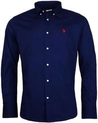 U.S. POLO ASSN. - Langarmhemd Hemd Button Down Shirt (1-tlg) - Lyst